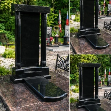 Комбинированный памятник из гранита
