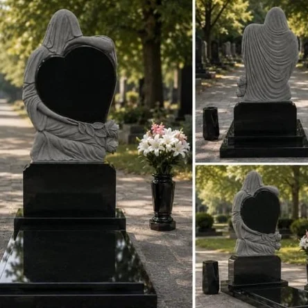Комбинированный памятник из гранита